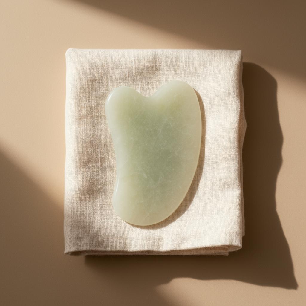 Jade gua sha stone