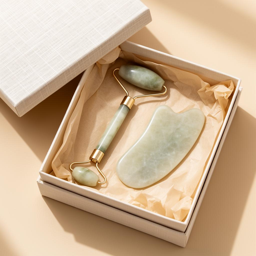 Lumière Ritual Set in linen keepsake box
